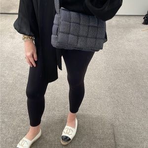 Bottega Veneta Cassette Intrecciato Denim Crossbody Bag